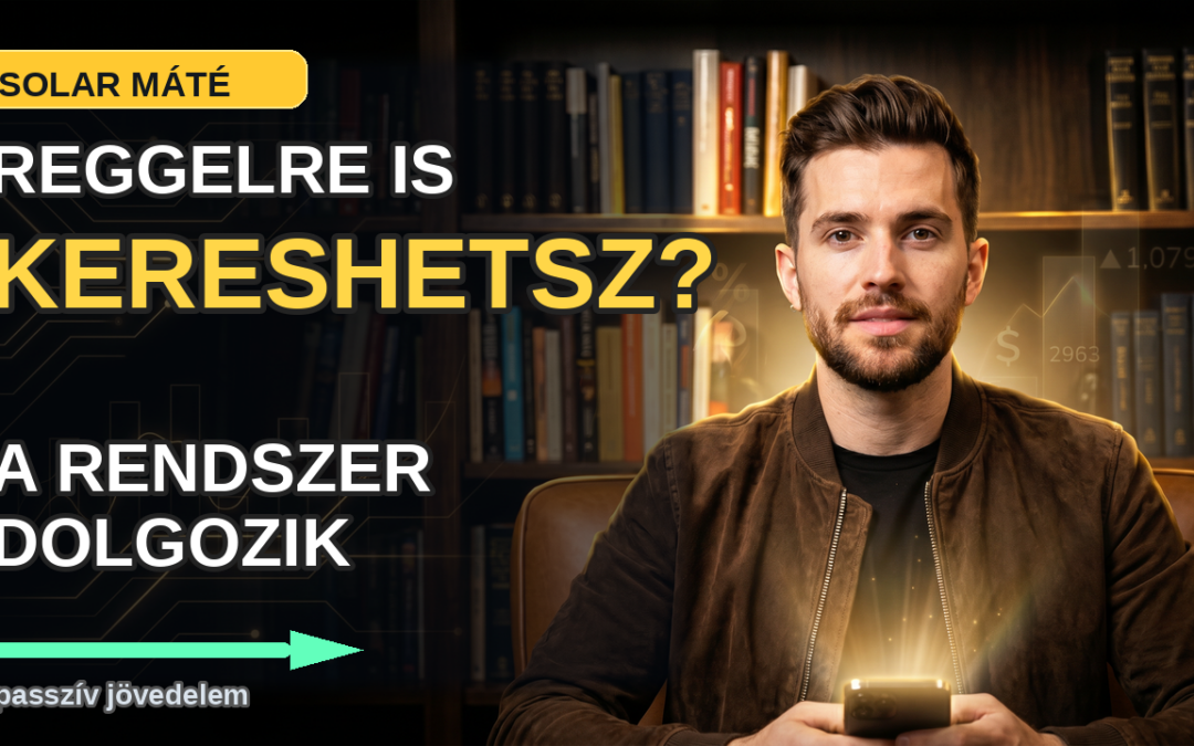 Reggel felkeltem és már kerestem
